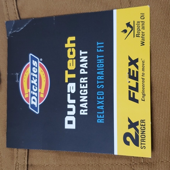 Dickies Men's Brown DuraTech Ranger Duck Cargo Pants - Picture 6 of 9